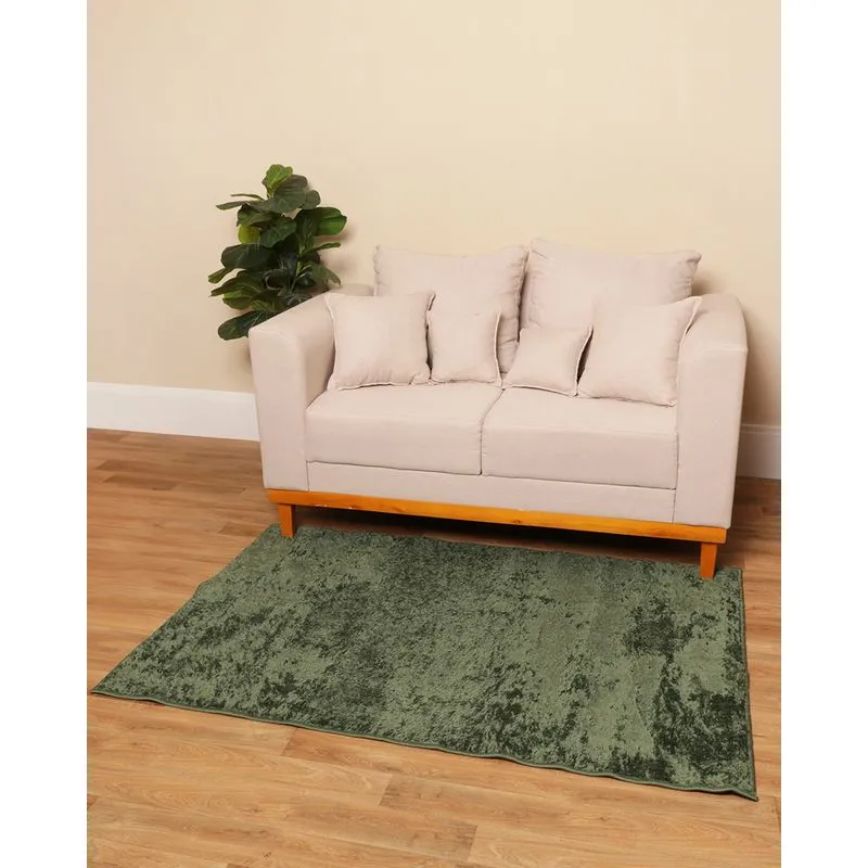 Tapete Kanyon Oasis 100cm X 150cm Felpudo Verde UN