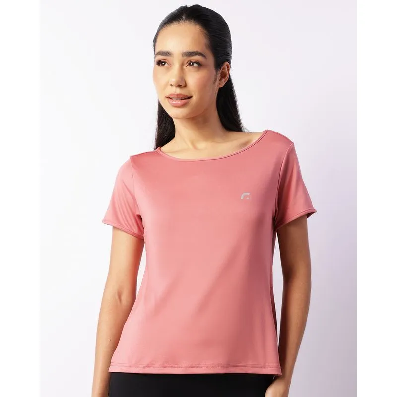 Blusa Fitness Feminina Fitter Fenda Rosa G