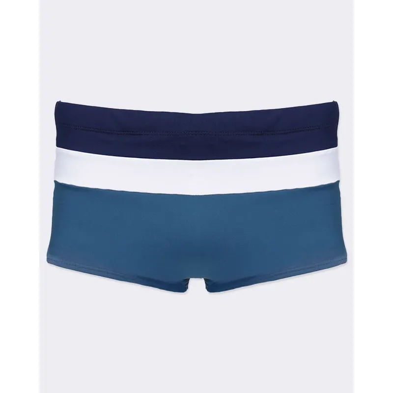 Sunga Slip Box Masculina Com Recortes Azul M