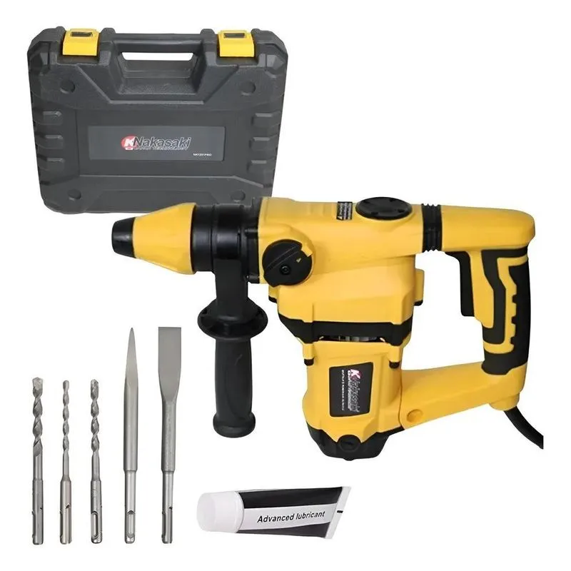 10x Martelete Rotativo Rompedor 1600w Sds Plus Profissional
