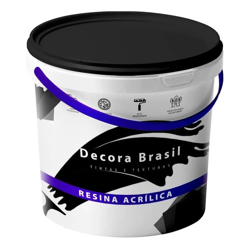 Resina Acrílica Base Água 3,6l Decora Brasil Cor Incolor