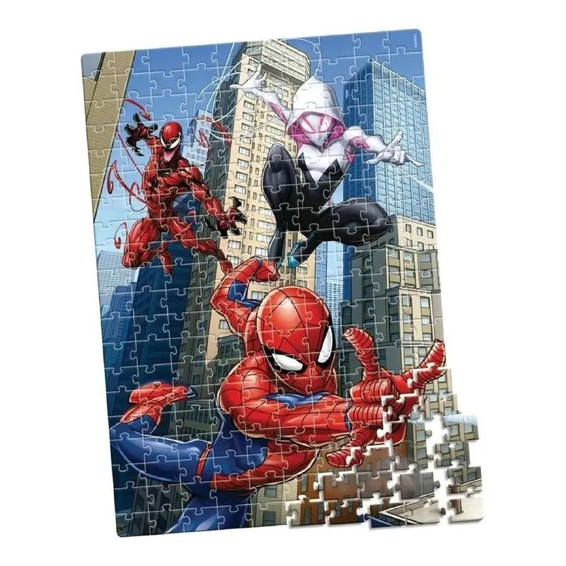 10x Quebra Cabeça 200 Peças Homem Aranha - Toyster 8023