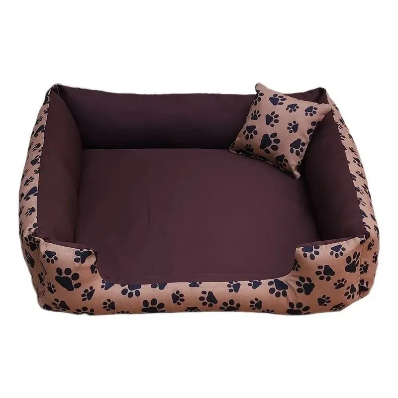 2x Gv Enxovais Cama Mediana Para Perros Cama Con Cremallera