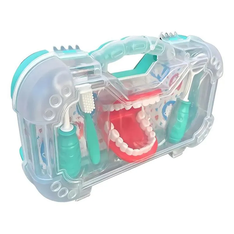 Maleta Dentista Infantil Cor Verde/água