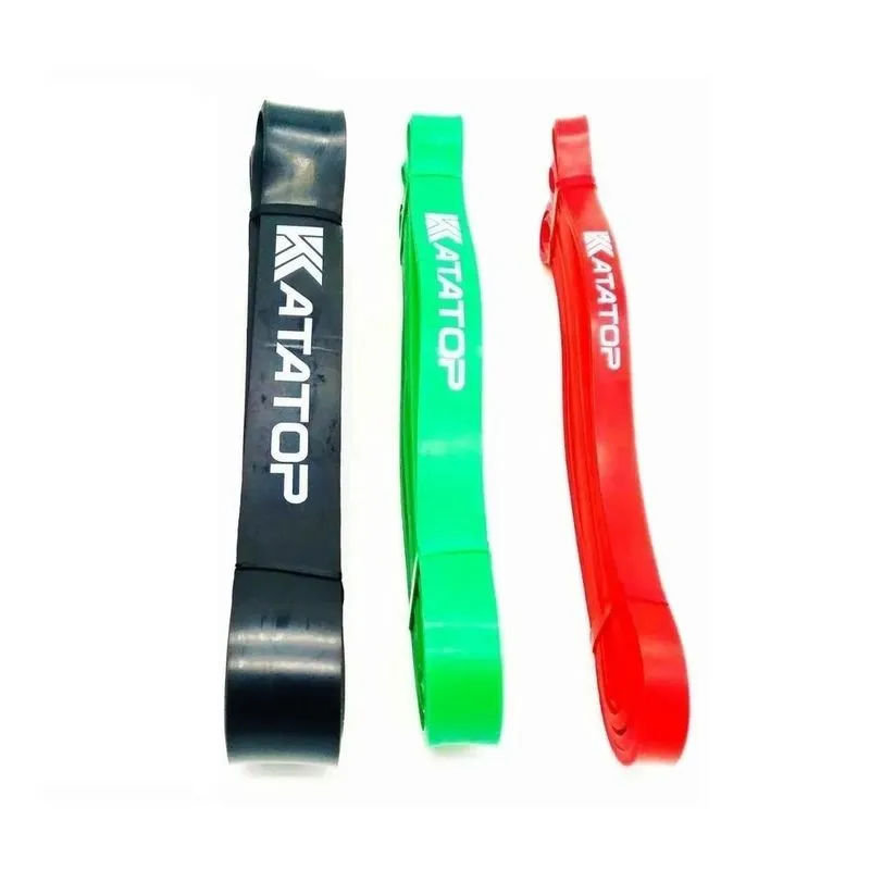 5x Kit Super Band Faixas Elásticas 3 Intensidades Musculação