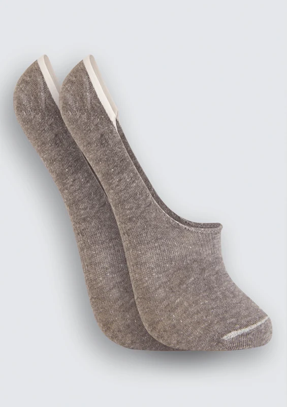Meia Sapatilha Trifil Casual Silicone Unissex 39-44 / Cinza