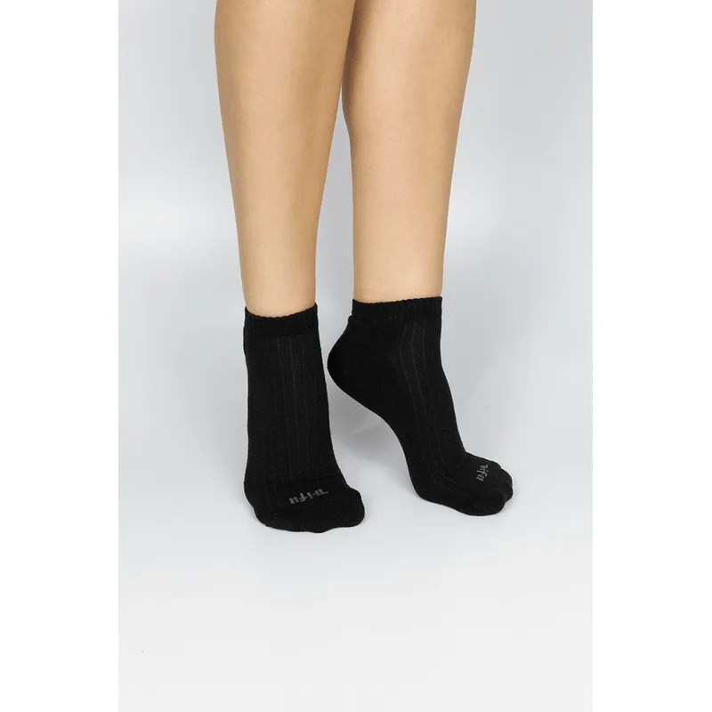 Meia Trifil Esportiva Cano Curto Tamanho: G | Cor: Preto