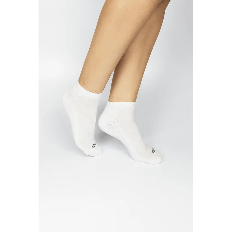 Meia Trifil Esportiva Cano Curto Tamanho: G (39 A 43) | Cor: Branco