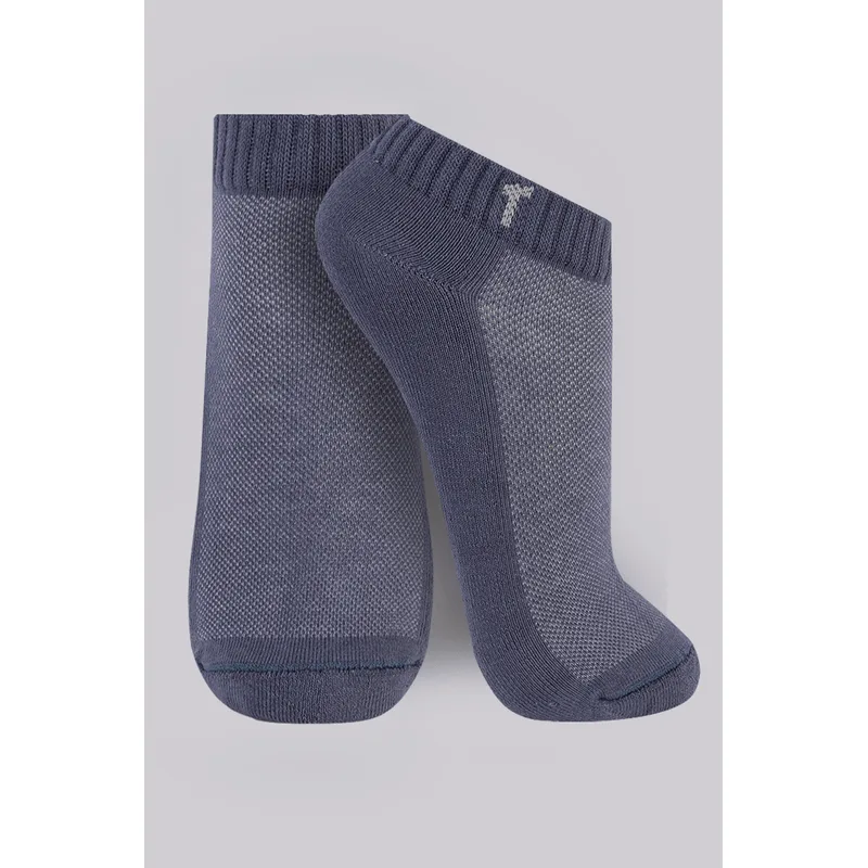 Meia Trifil Unissex Cano Curto Atoalhada Tamanho: M | Cor: Jeans