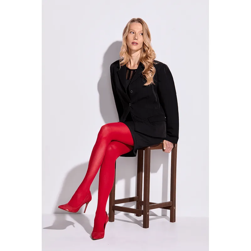 Meia-calça Fio 40 Tamanho: EG | Cor: Apple