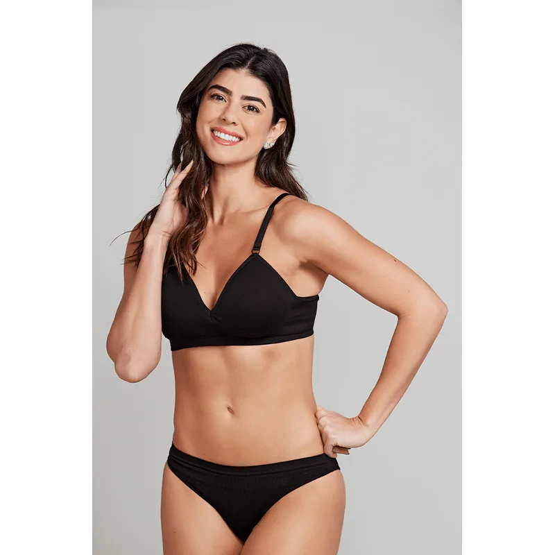 Sutia Trifil AF Bojo Daily Conforto Tamanho: EG | Cor: Preto