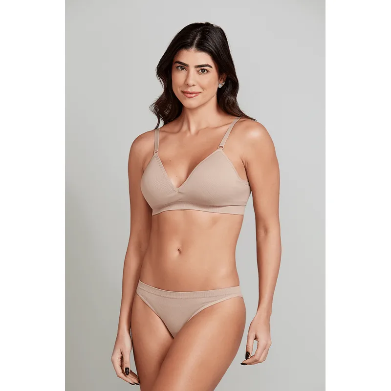 Sutia Trifil AF Bojo Daily Conforto Tamanho: G | Cor: Macadâmia