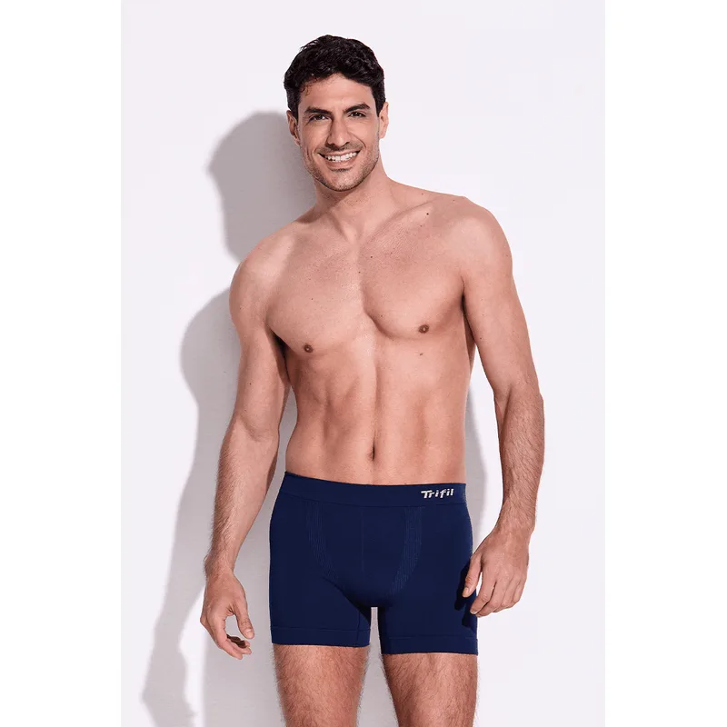 Cueca Trifil Boxer Modal Tamanho: P | Cor: Marinho