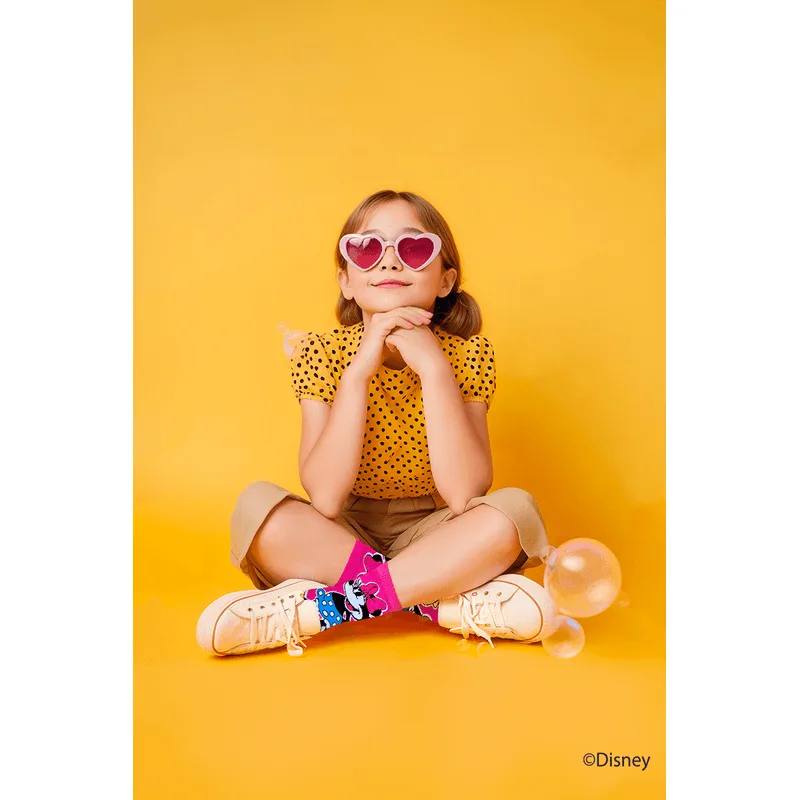 Meia Trifil Cano Longo Disney Tamanho: 24 a 29 | Cor: Rosa Frutti