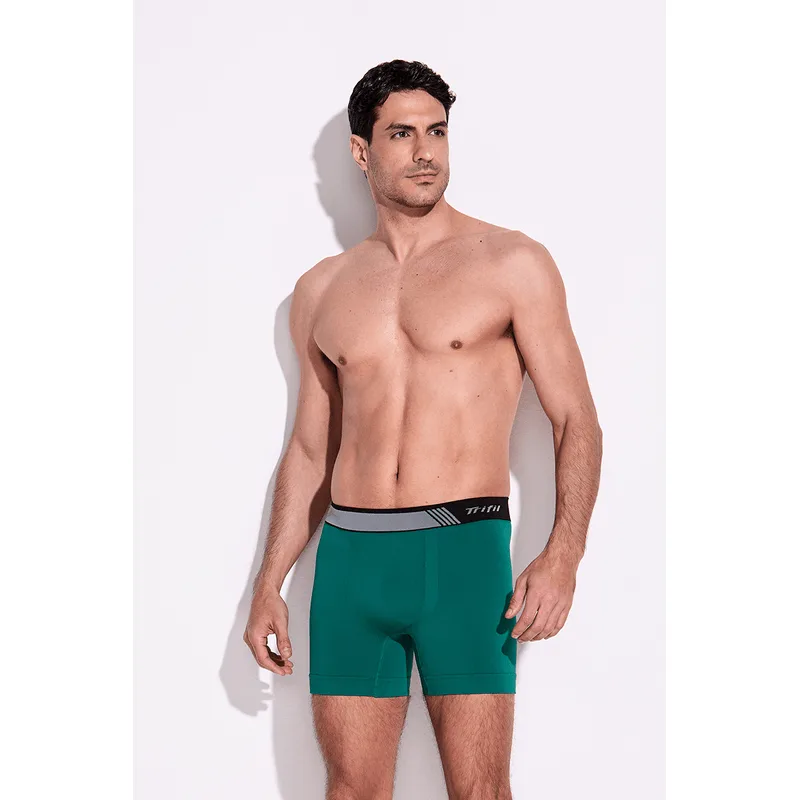 Cueca Trifil Boxer Microfibra Tamanho: P | Cor: Malaquita