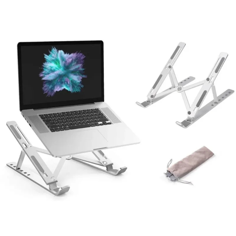 Base Suporte Ergonômico Notebook Netbook Tablet Dobrável