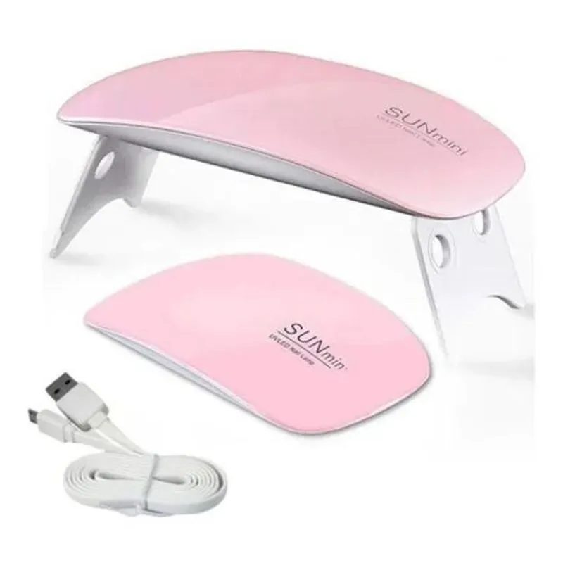 5x Mini Cabine Secadora De Esmalte Unhas Uvled Nail Acrigel