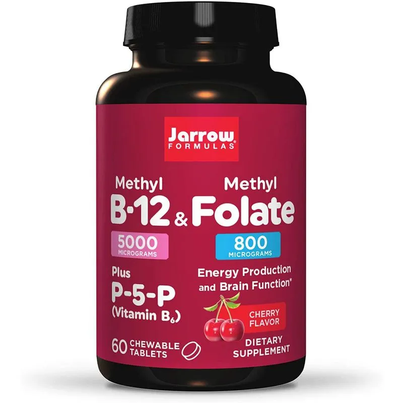 Metil B12 Metilfolato Piridoxal 5-fosfato Cereja 60tab
