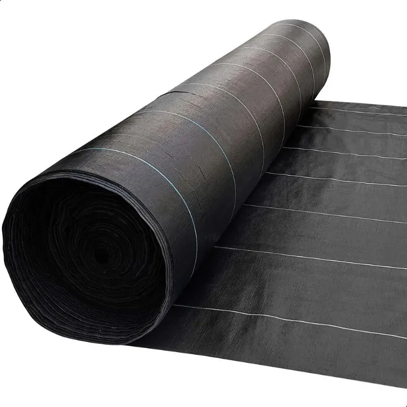 10x Ráfia De Solo Preta 4,2x3m Polysolo Ground Cover
