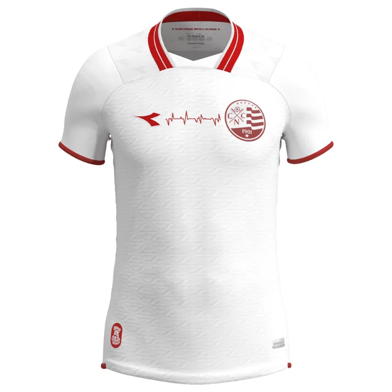 Camisa Náutico Oficial Jogo 2 Feminino Branco BRANCO - P
