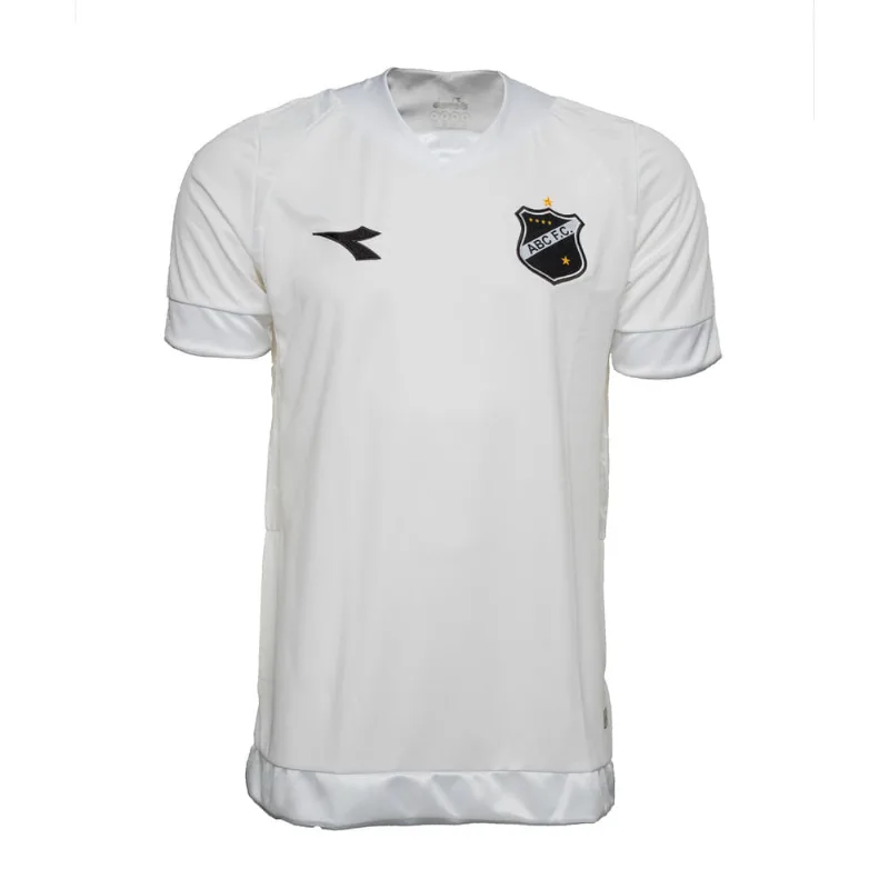 Camisa ABC Oficial Torcedor 1 Masculino Branco e Preto BRANCO - 4GG