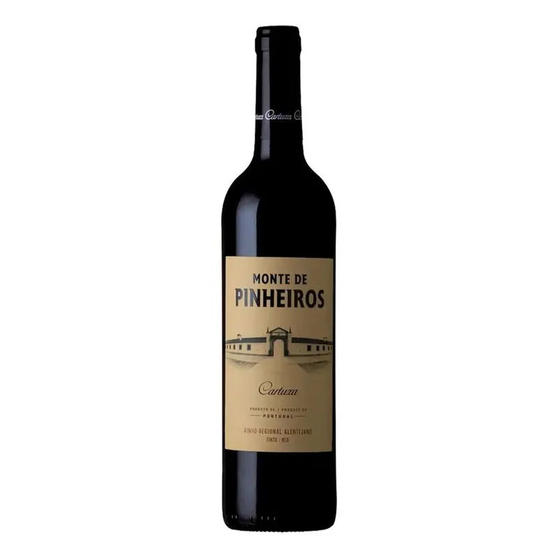 5x Vinho Tinto Monte De Pinheiros Cartuxa 750ml