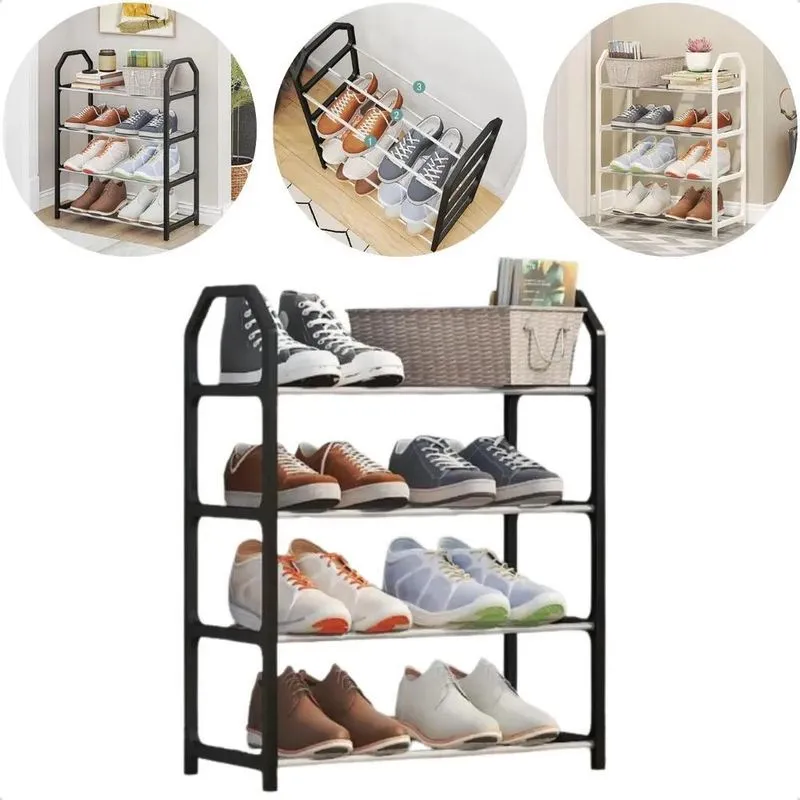 2x Sapateira Organizador Porta Sapatos 8 Pares Tênis Sapato