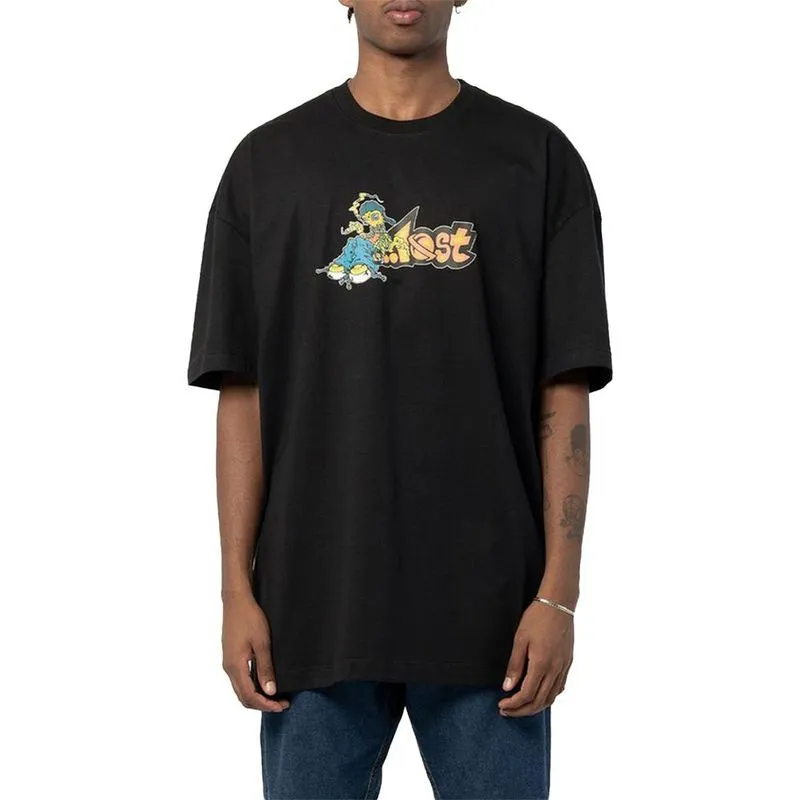Camiseta Lost Spaced Out WT24 Masculina Preto P / preto