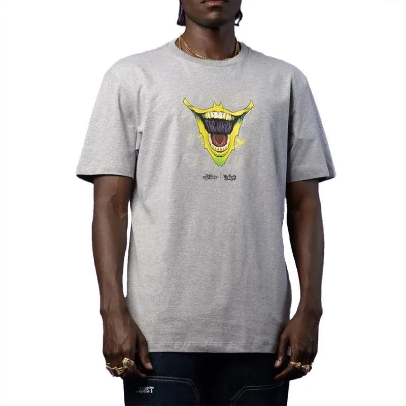Camiseta Lost Joker HAHAHA Uv SM25 Masculina Mescla Médio M / cinza