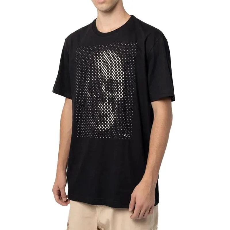 Camiseta MCD Espada Caveira Relevo SM25 Masculina Preto GG / preto