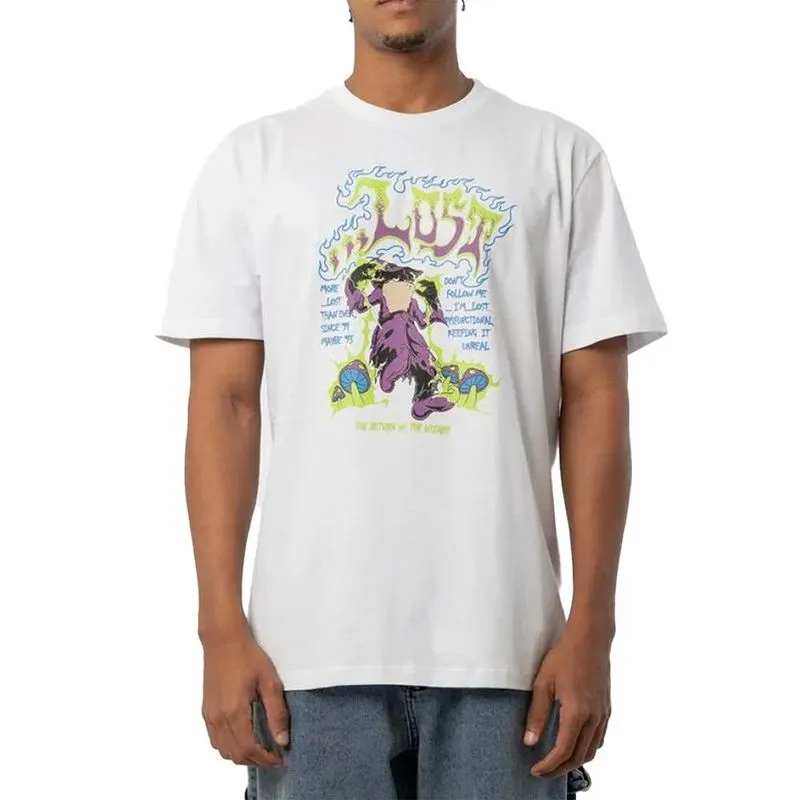 Camiseta Lost Wizards Return SM25 Masculina Branco P / branco