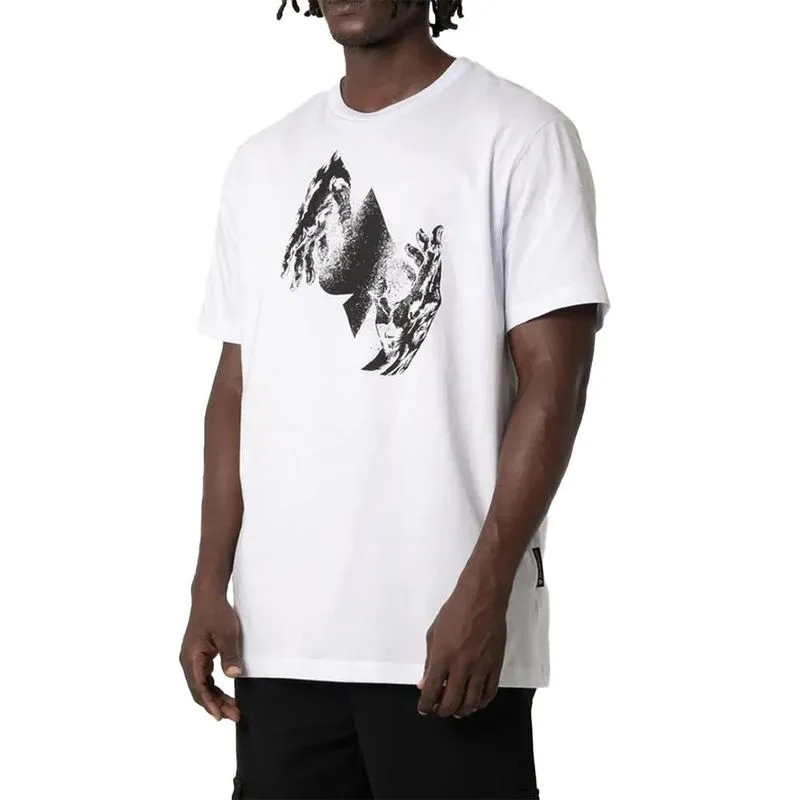Camiseta MCD Mãos Espada SM25 Masculina Branco M / branco