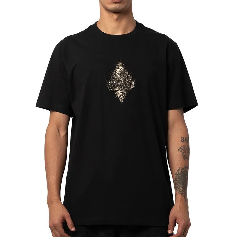 Camiseta MCD Espada Espinhos WT25 Masculina Preto/Dourado P / preto