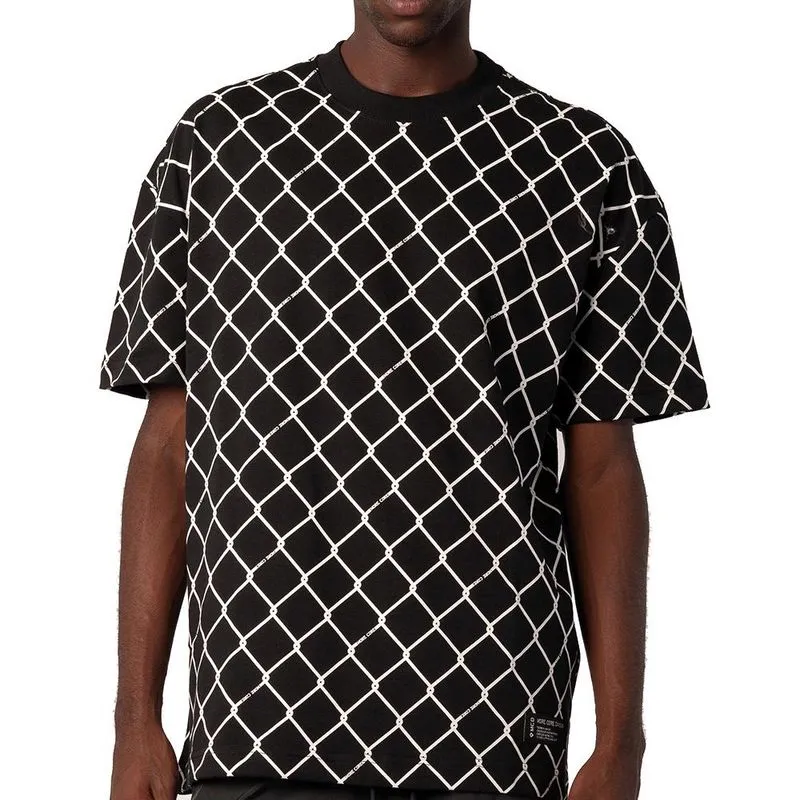 Camiseta MCD Box Fit Alambrado SM26 Masculina Preto G / preto