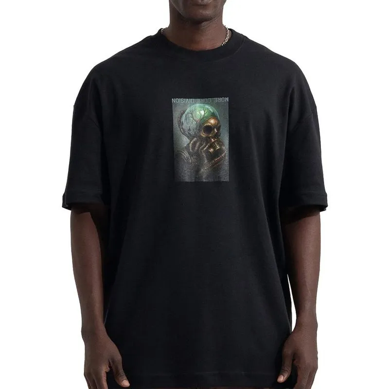 Camiseta MCD Box Fit Mascara Oxigenio SM26 Masculina Preto G / preto