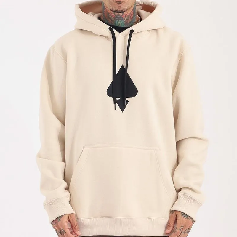 Moletom MCD Canguru Logo WT26 Masculino Creme Arcanjo GG / begê