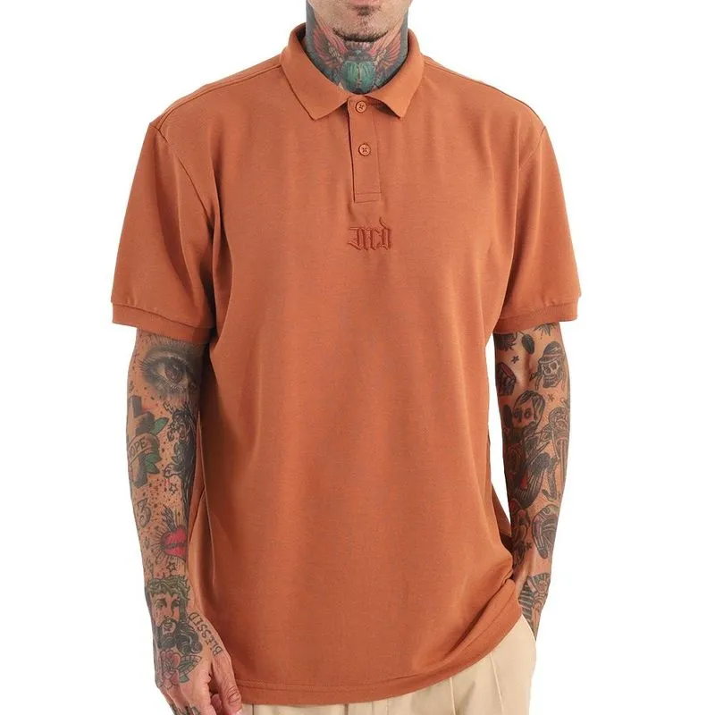 Camisa MCD Polo Caligraffiti WT26 Masculino Marrom Era M / marrom