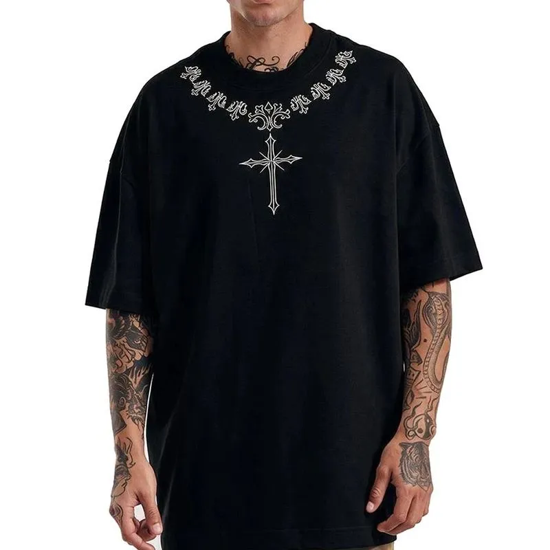Camiseta MCD Cutbox Fit Cruz Gola SM27 Masculina Preto P / preto