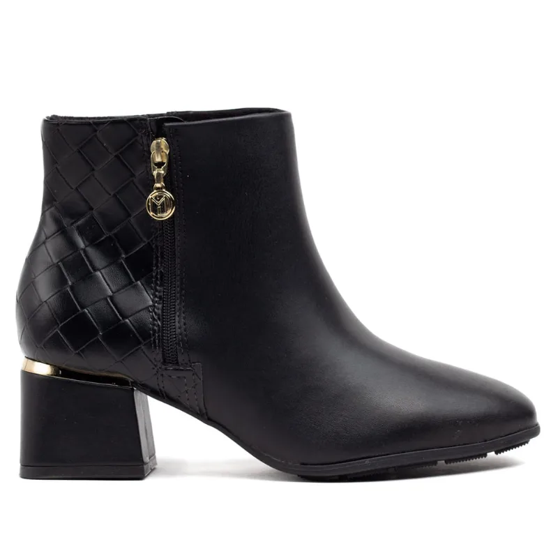Bota Feminina Modare Cano Curto Tresse Preto - 36