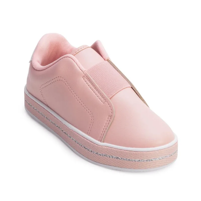 Tênis Casual Molekinha MK24-25203 25 / Rosa/Branco