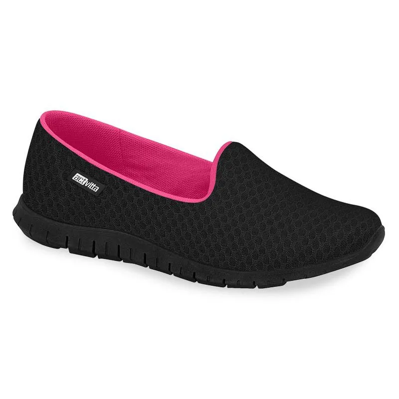 Tênis Feminino Actvitta Preto Slip On 35