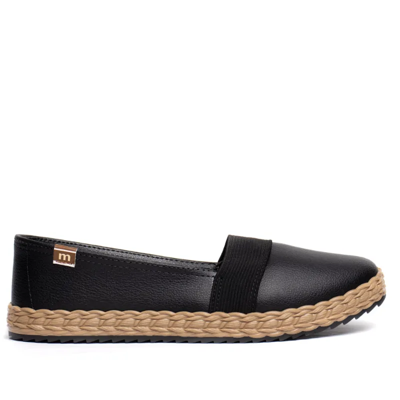 Sapatilha Feminina Moleca Napa Floather Preto - 35