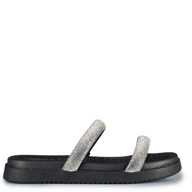 Sandália Papete Modare Feminina 7178.116 24698 STRASS PTO 34