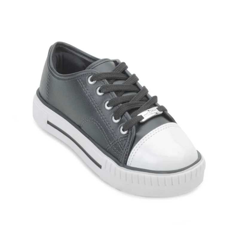 Tênis Casual Molekinha MK24-25651 30 / Preto/Branco