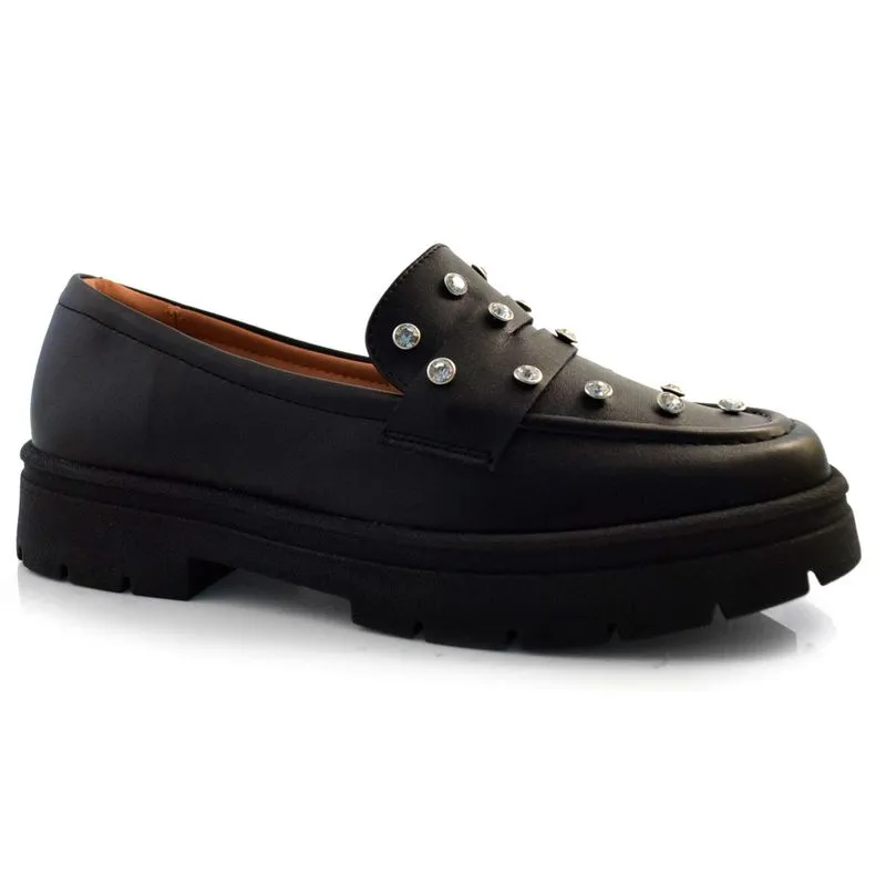 Mocassim Feminino Vizzano Preto 1422.105.7286 38