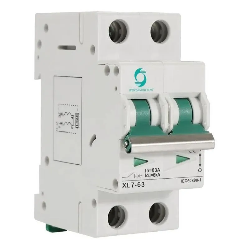 Disjuntor Bipolar Cc Dc 16a-20a-32a-40a-63a 500v Sol 16a