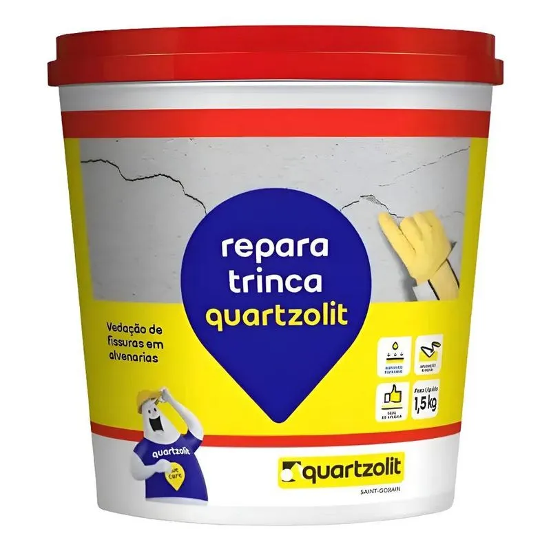 Repara Sela Trinca Quartzolit Branca - 1,5kg