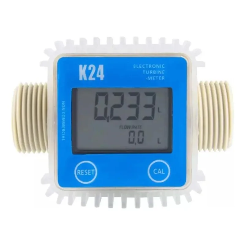 5x Medidor Fluxo De Água Digital K24 Arla Óleo Diesel Gasoli