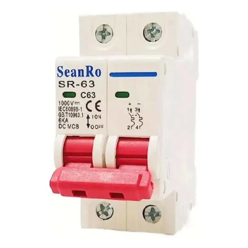 Disjuntor Cc 16a 20a 25a 32a 40a 50a 63a Solar 63 A - 1000