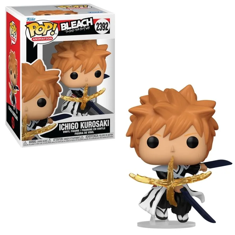 Boneco Funko Pop Bleach A Guerra Sangrenta De Mil Anos Ichigo
